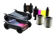 Evolis R6F207A100 YMCKOO 6-Panel Ribbon -250 prints/roll  
